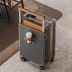 20 Inch 24 Inch Wide Handle Luggage, Silent Rotating Wheel Travel Luggage, Durable Password Lock Carry On Luggage