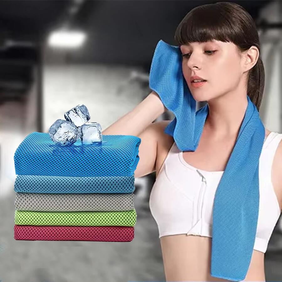 Sports Towel Physical Cooling Microfiber Instant Cool Ice Face Towels For Gym Swimming Yoga Running Cycling Quick Drying Towel
