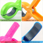 4/8-piece beach towel clips: for beach chairs, pool, cruise. Heavy-duty, strong, also works as clothes pins.