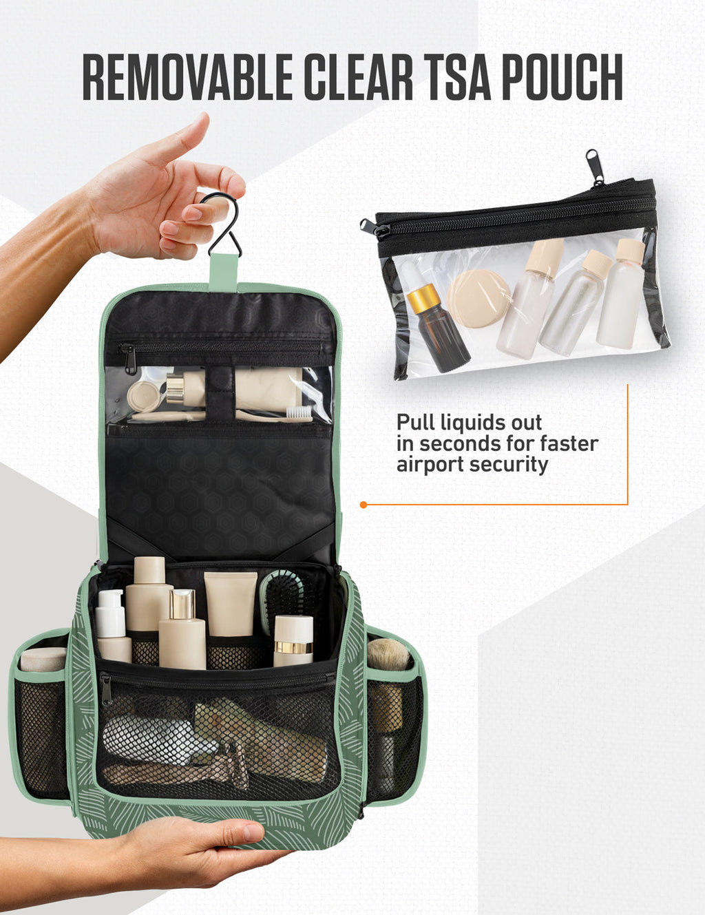 Hanging Travel Toiletry Bag