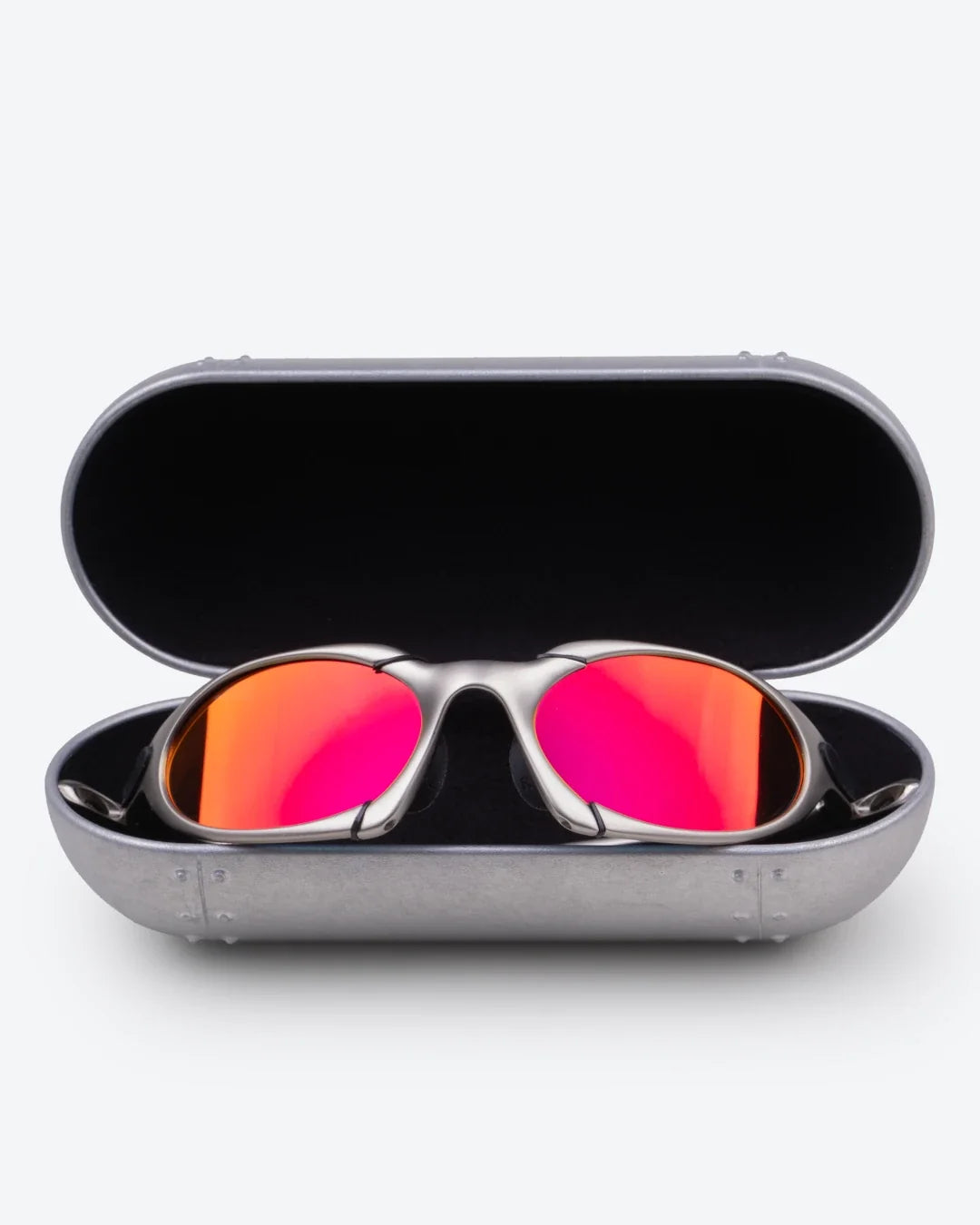 Metal Aluminum Hard Sunglasses Case