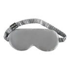 PURE SOL. Silk Sleep Eye Mask - Silver