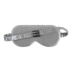 PURE SOL. Silk Sleep Eye Mask - Silver
