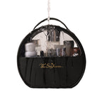 Portable large-capacity travel translucent cosmetic bag, Pu multi-functional waterproof toilet bag, portable skin care product storage bag, makeup bag organizer,Makeup bags, small